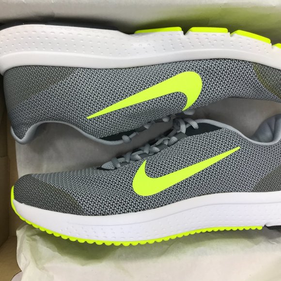 nike runallday grey running shoes